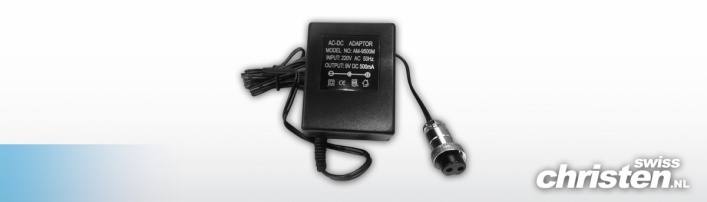 Adapter 9V met CB plug II